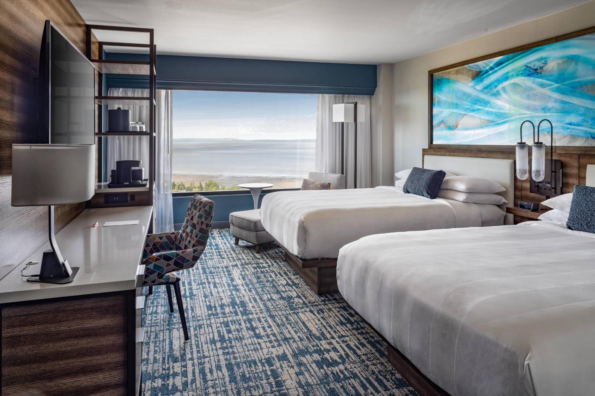 Hotel Marriott Anchorage Downtown Esterno foto