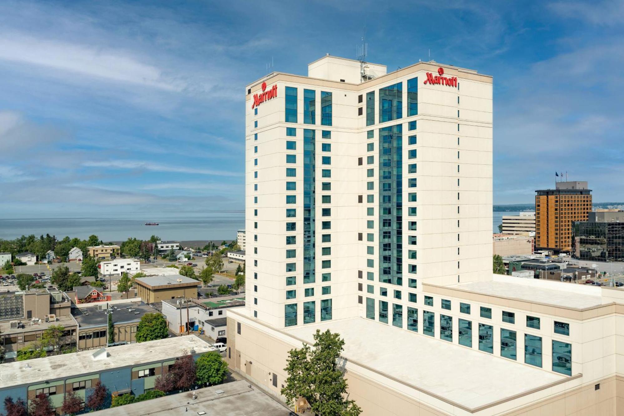 Hotel Marriott Anchorage Downtown Esterno foto